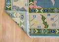 The NILUFAR Hand-Knotted Oushak Wool Rug